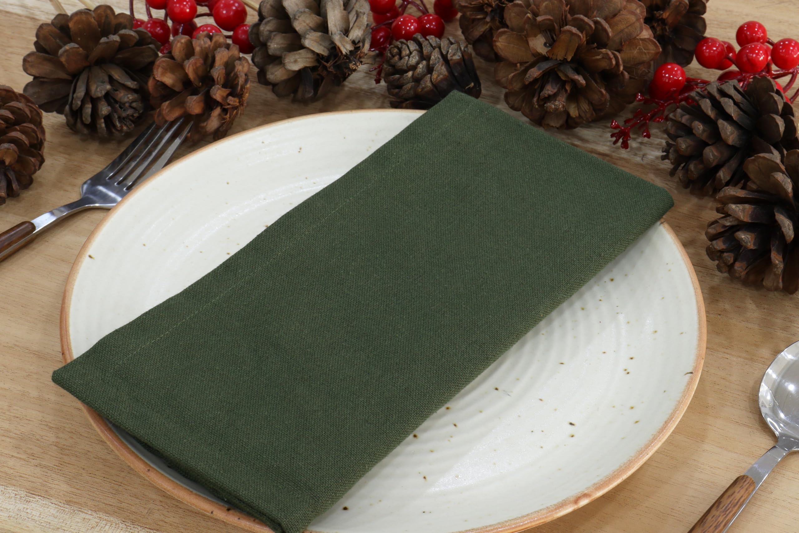 PurpleEssences napkins are machine-washable for easy care.