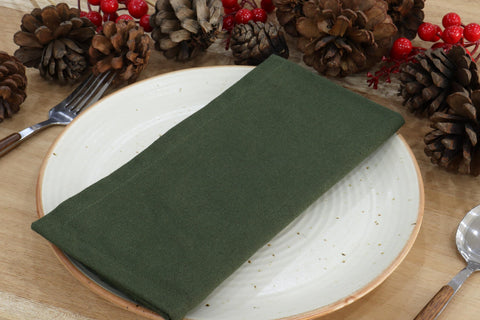 PurpleEssences napkins are machine-washable for easy care.