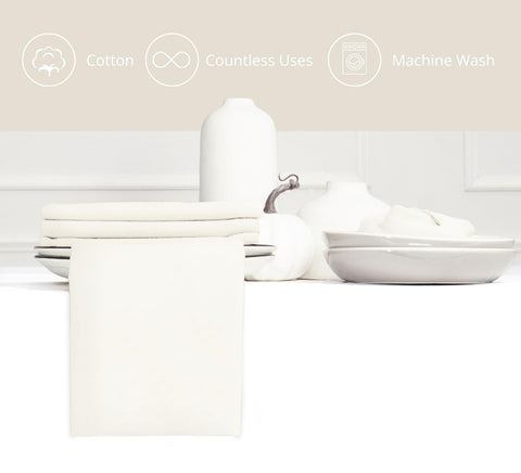 PurpleEssences napkins mitered corners detail supports refined table presentation