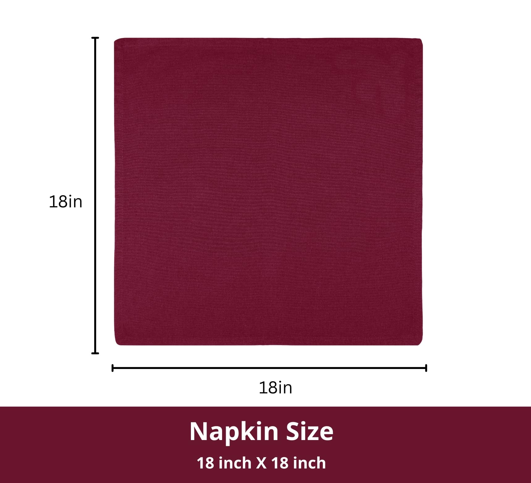 PurpleEssences napkins laid on table demonstrate versatile use in dining settings.