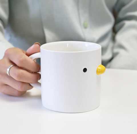 PURROOM chick design mug, a collectible gift idea