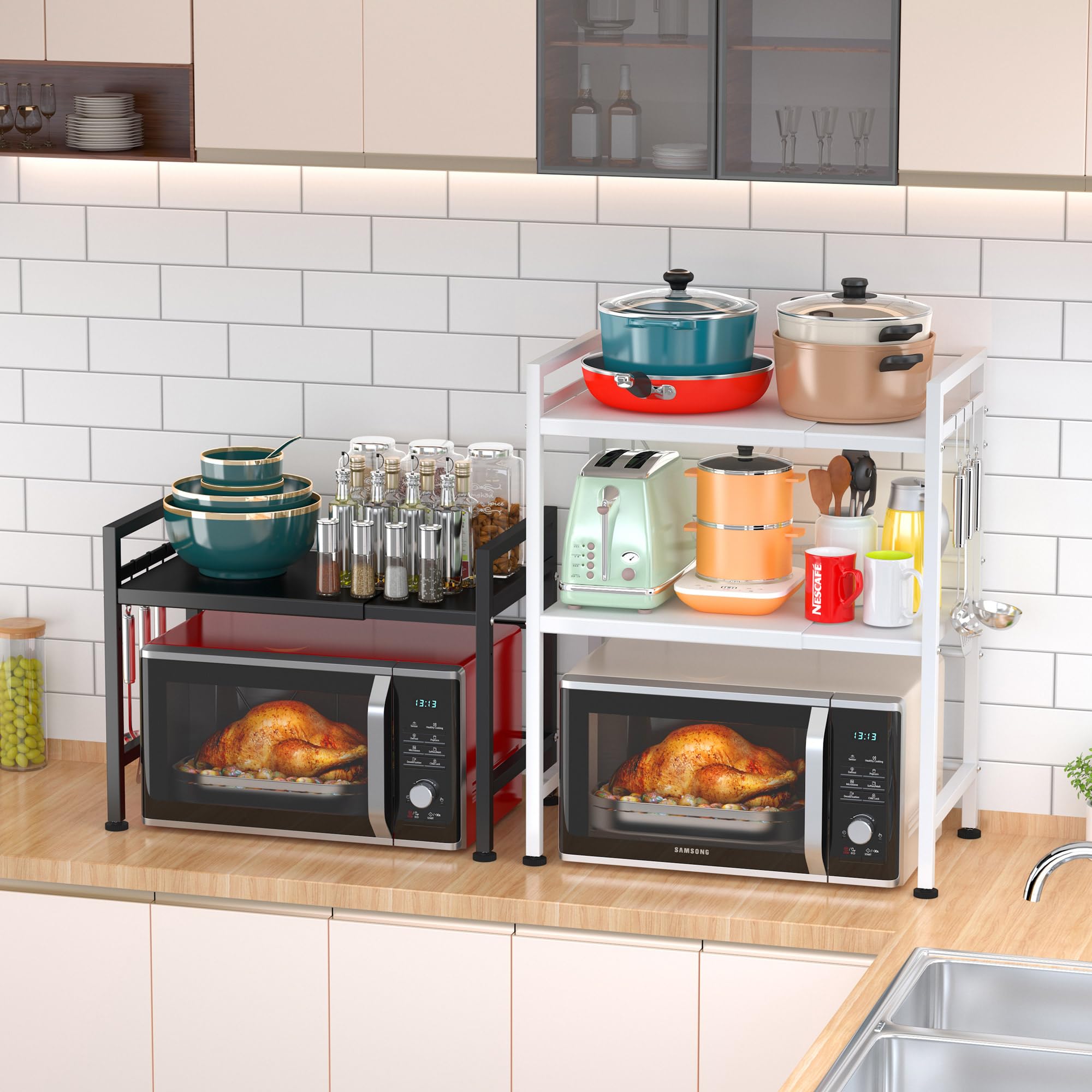 PUSDON carbon steel black finish ensures durability and rust resistance.