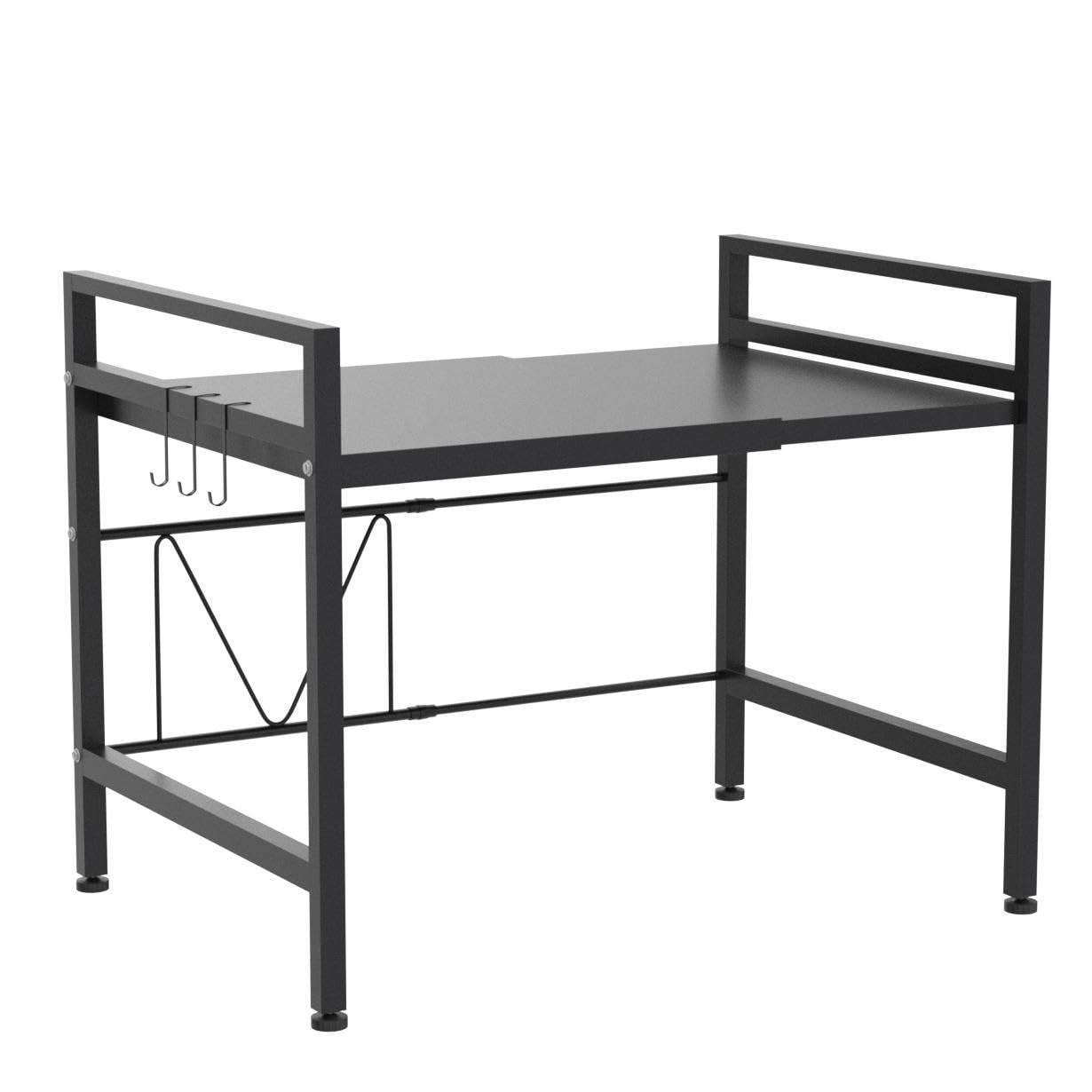 PUSDON kitchen counter organizer with smooth surface for easy cleaning.