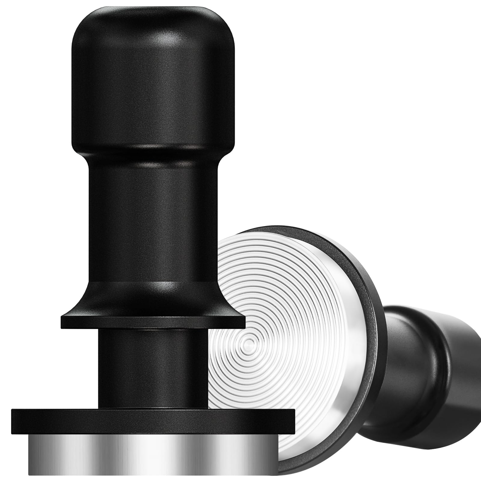 PUSEE 51mm espresso tamper calibrated for consistent 30 lb pressure