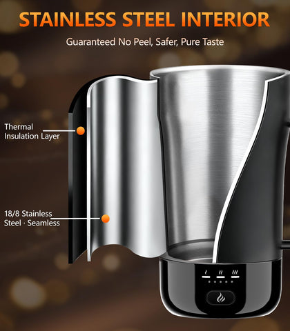 PUSEE gift-packaging-ready design makes a thoughtful present for hot beverage lovers.