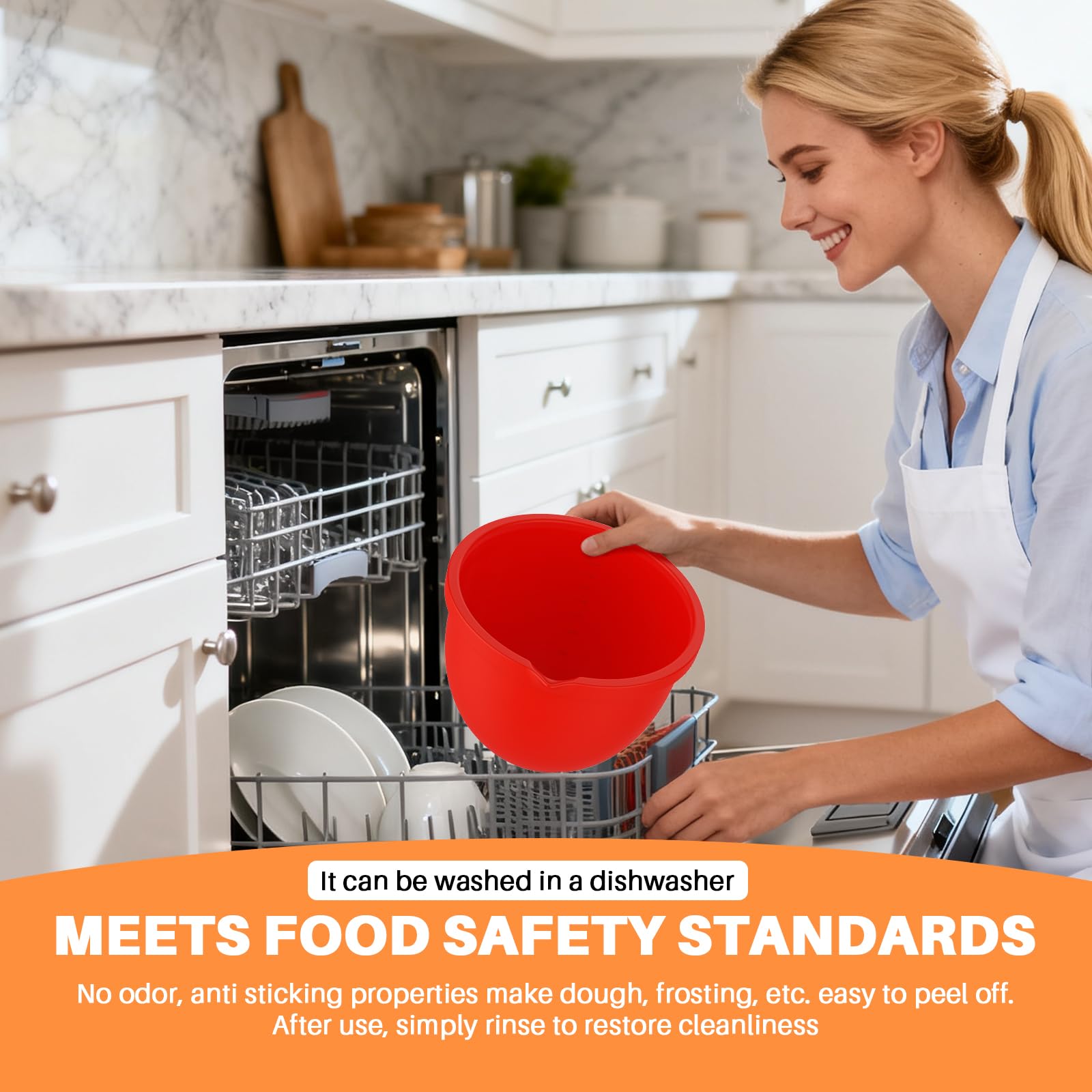 Pusgrew liner is top-rack dishwasher-safe for quick cleaning