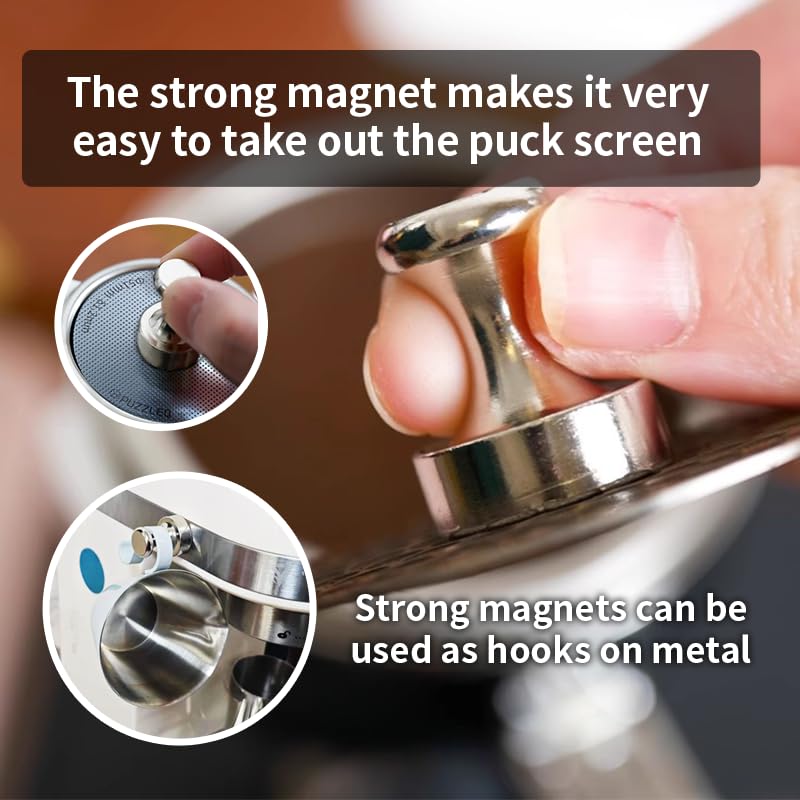 PUZZLEQ mini holder organizes puck screens and tools neatly