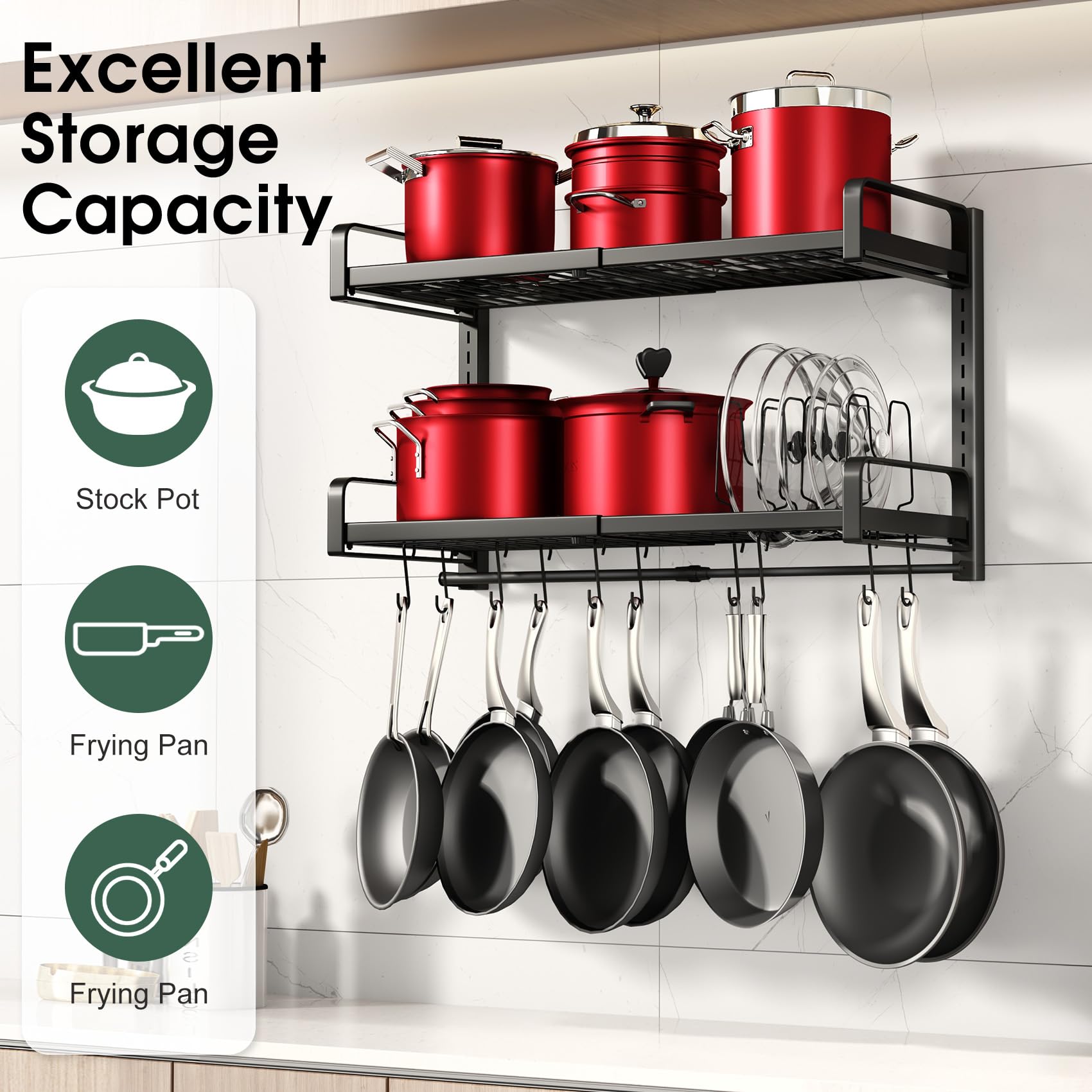 PXRACK 30in-long by 12in-wide dimensions maximize storage without bulk.