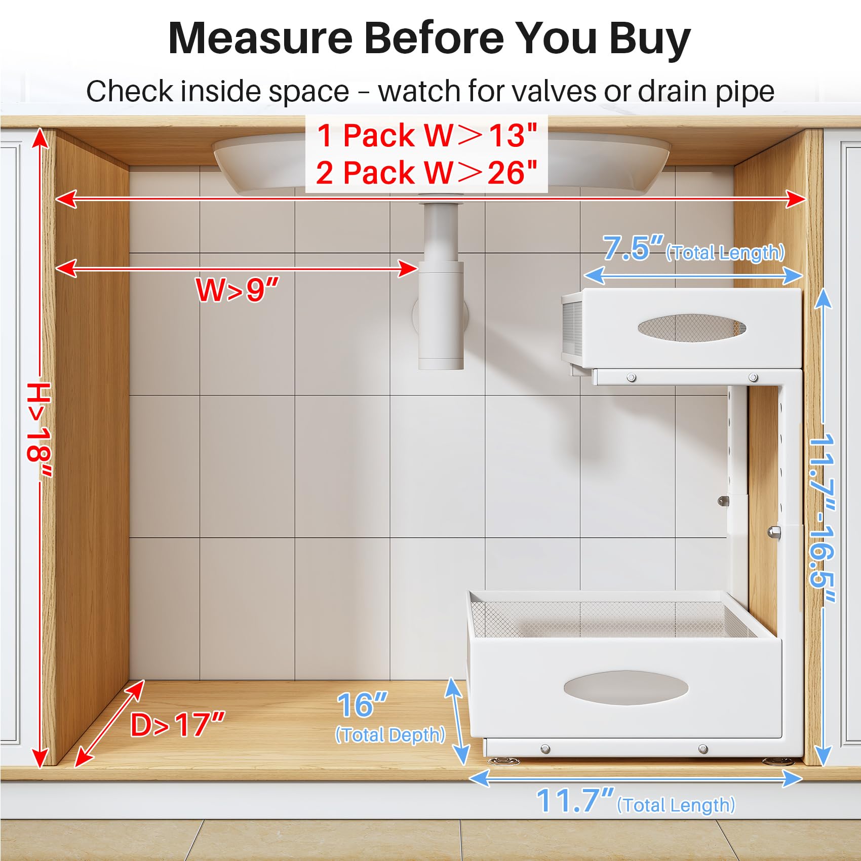PXRACK shim pad stabilizes framed and frameless cabinet installations.