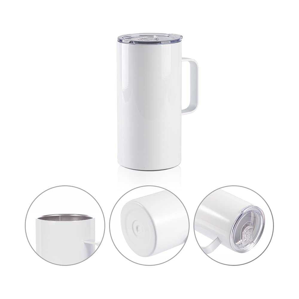PYD Life 304 stainless steel double-wall tumbler helps keep drinks hot or cold.