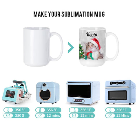 PYD Life blank mugs for Cricut Mug Press projects and personalization