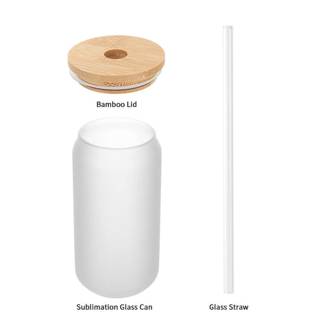 PYD Life wide-mouth glass jar tumbler ideal for drinks and easy filling.