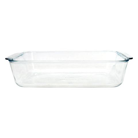 Pyrex 233-D dish shown for casserole layering