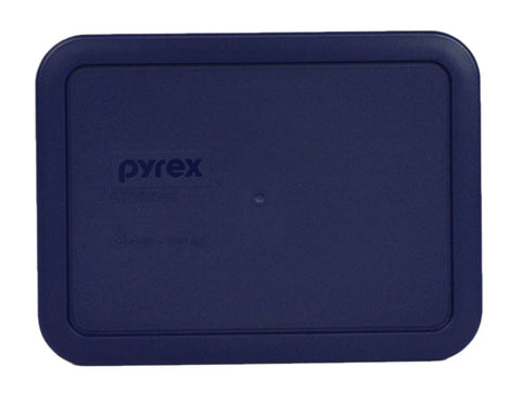 Pyrex 2-pack blue lids ready to seal containers securely