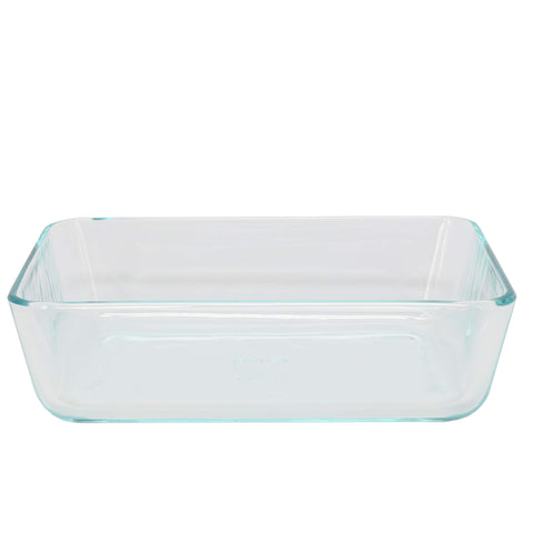 Pyrex 7212 glass dish with dishwasher safe lid for easy cleanup