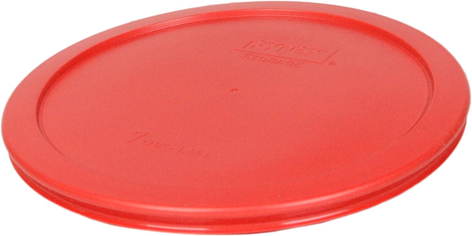 Pyrex 7402-PC lids top-rack dishwasher safe.