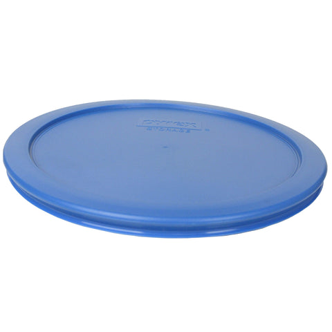 Pyrex bowls with marine blue lids offer durable USA-made quality and easy dishwasher cleanup
