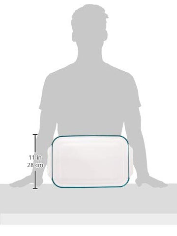 Clear Pyrex glass surface resists odors and flavors between uses.