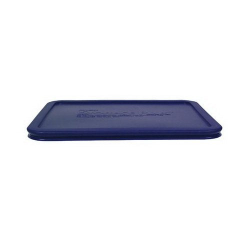 Pyrex 7212-PC lid on 11-cup dish, microwave-safe and top-rack dishwasher option.