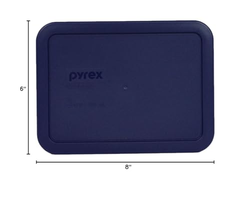 Dishwasher-safe Pyrex lids, top-rack only, easy cleaning