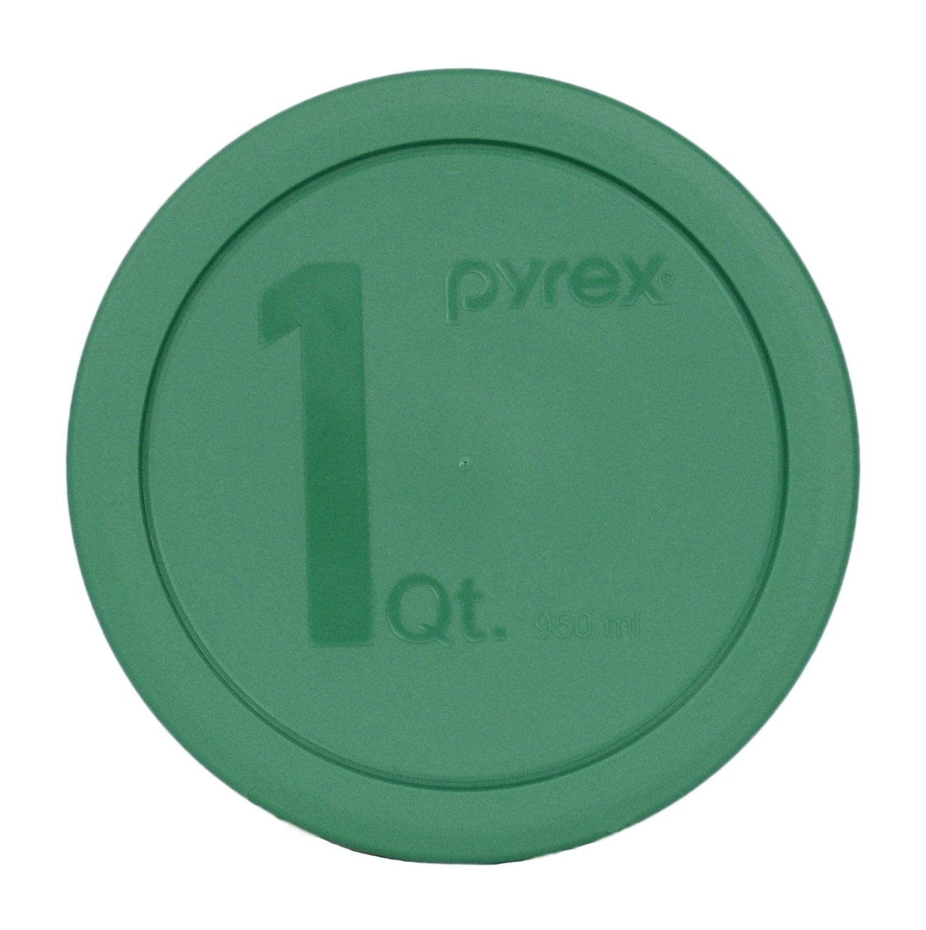 Pyrex lids bundle display for easy identification and replacement.