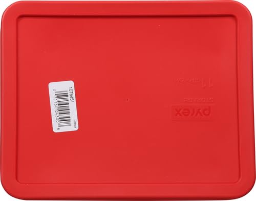 Pyrex Simply Store 11-Cup rectangular dish cleans easily with soap and water.