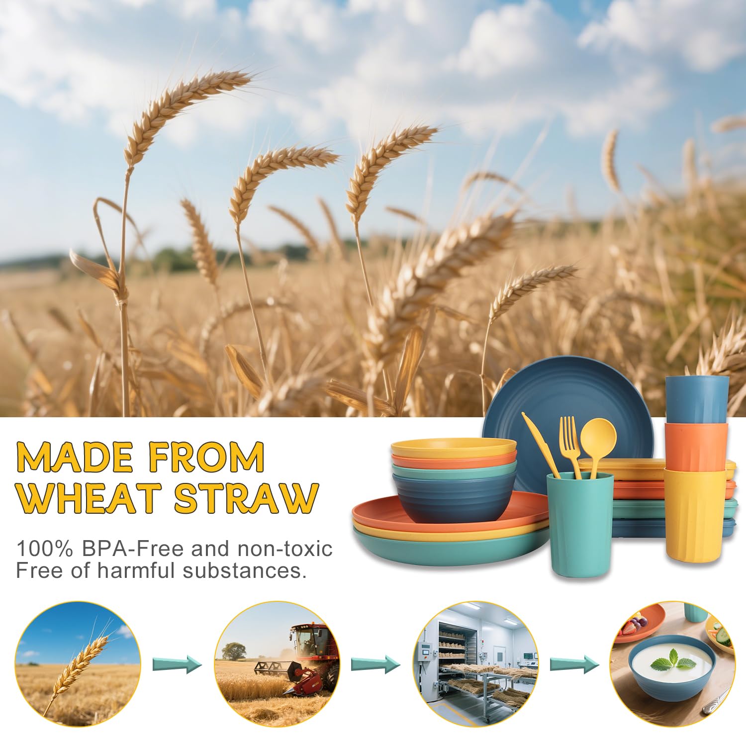 PYRMONT bowls with anti-slip bottoms for stable serving.