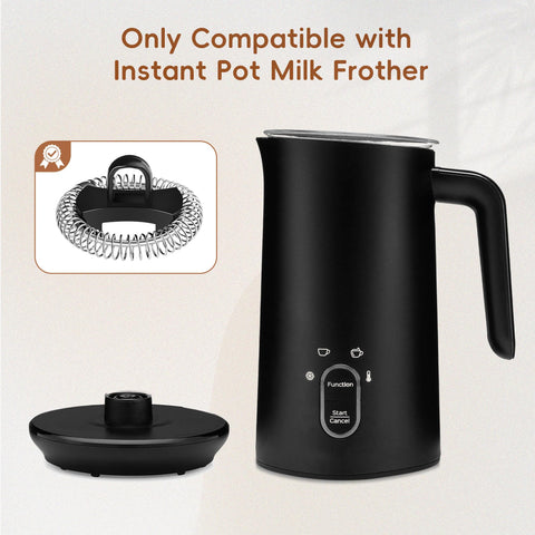 Pyxcxm 304-grade stainless steel whisks for reliable dairy frothing