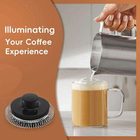 Pyxcxm dishwasher-safe parts simplify cleanup after frothing sessions.