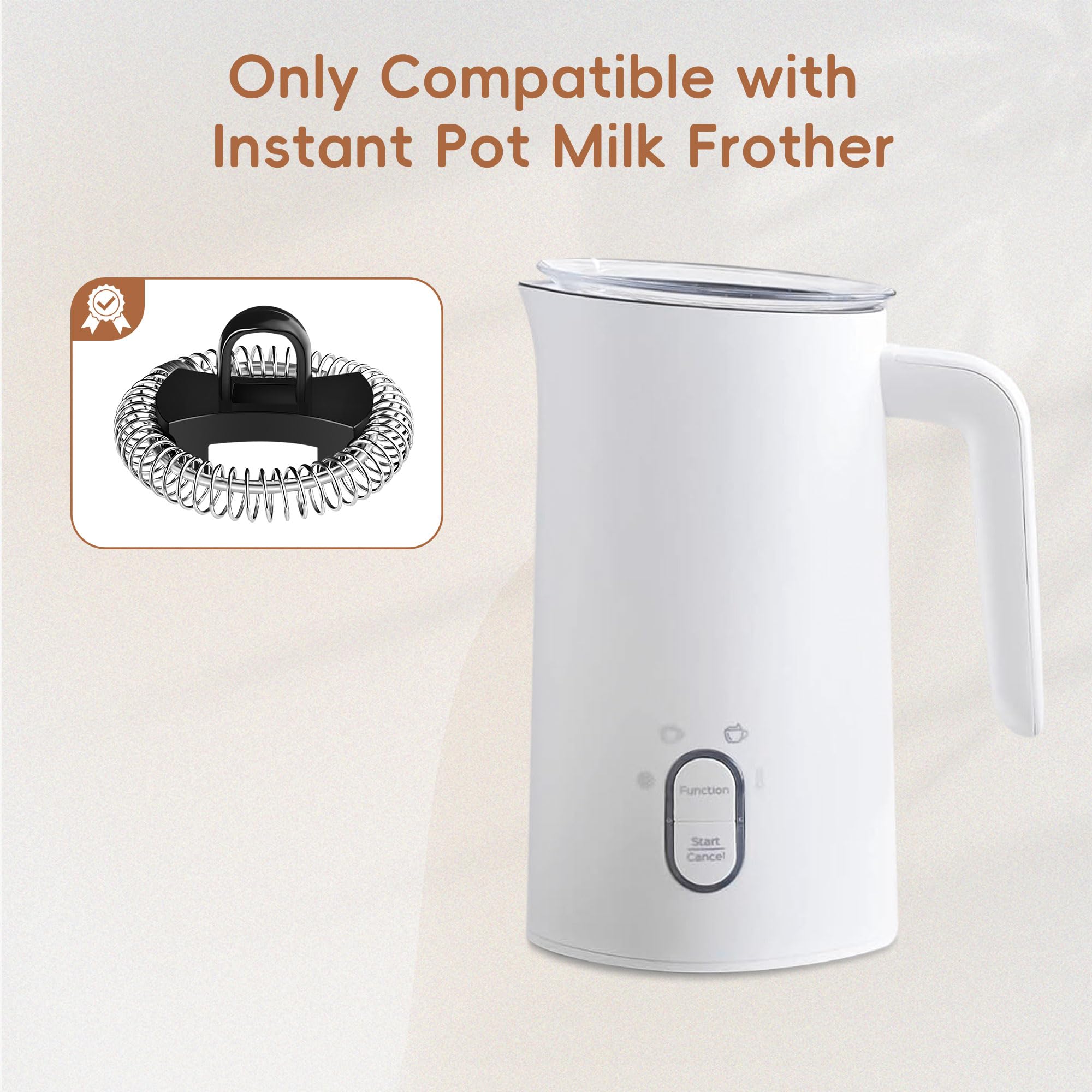 Pyxcxm dual-pack whisk set compatible with the Instant Pot 4-in-1 steamer