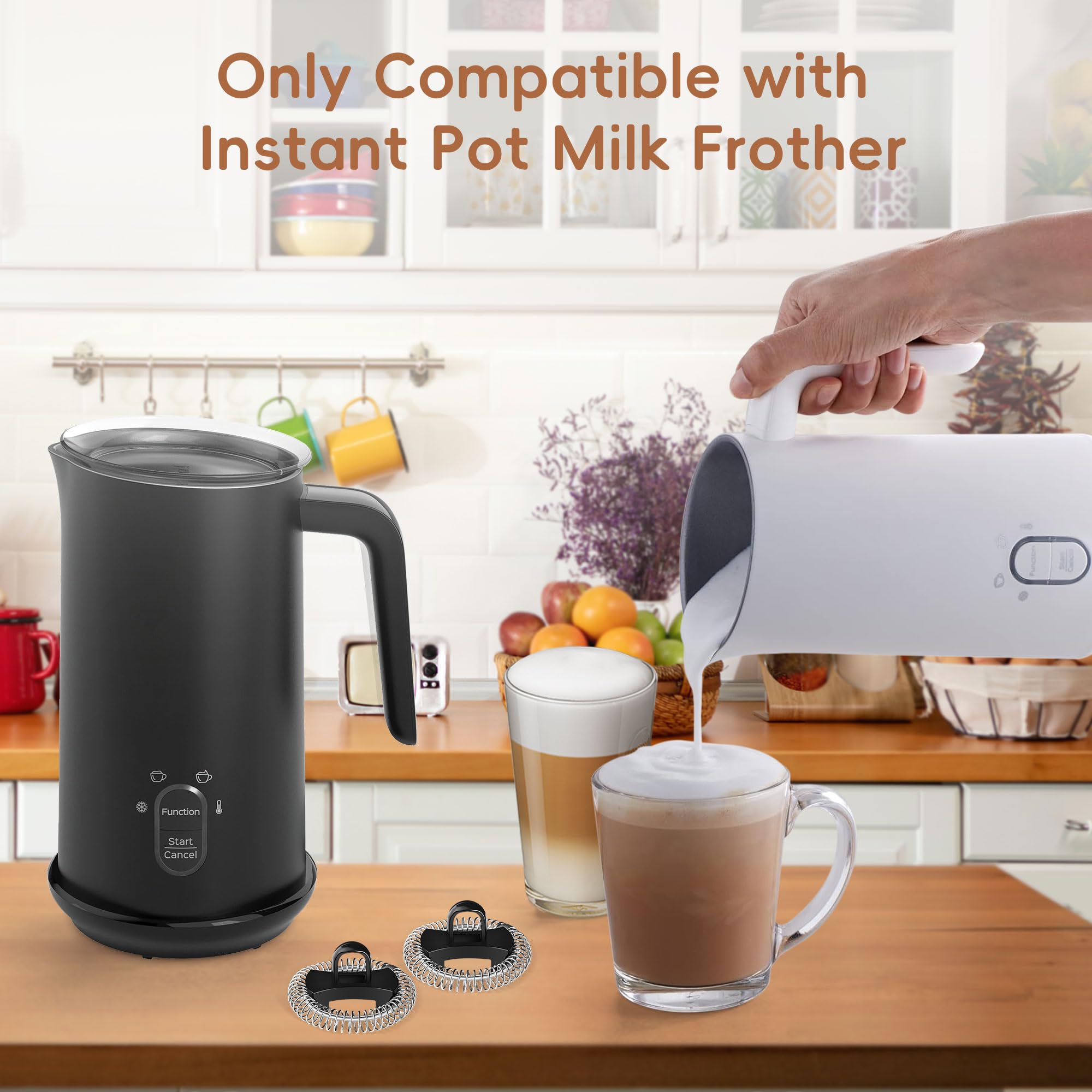 Pyxcxm two-whisk set for Instant Pot 4-in-1 steamer use