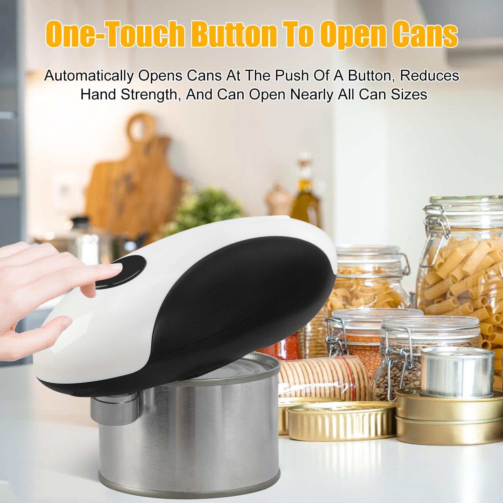 Pyxfeiiu one-touch cordless opener enables quick, effortless access.