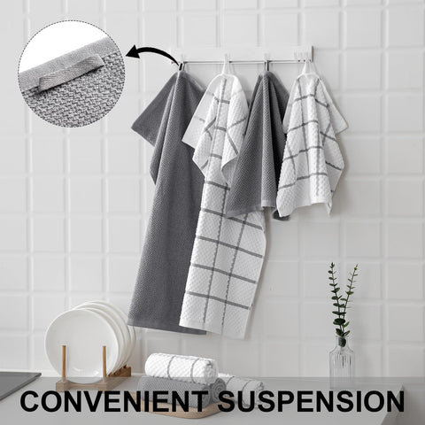 qaj towels absorbent cotton for quick counter wipe-downs