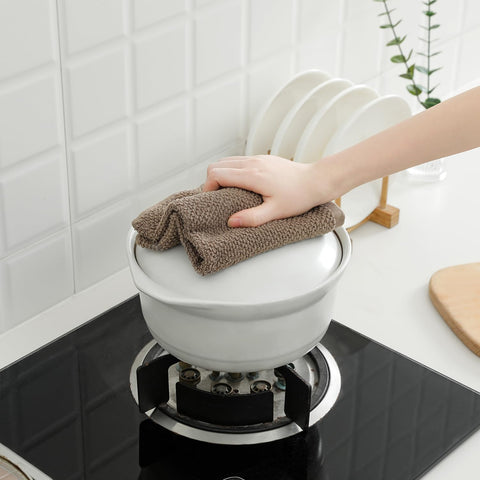QAJ towels are easy to care for with cold wash and low tumble dry.