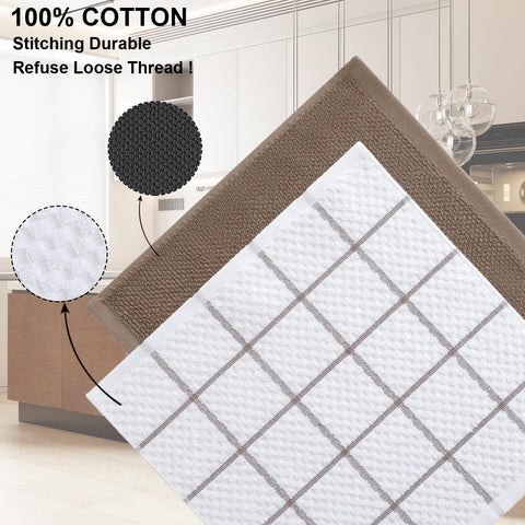 QAJ towel with hanging ring design for easy storage.