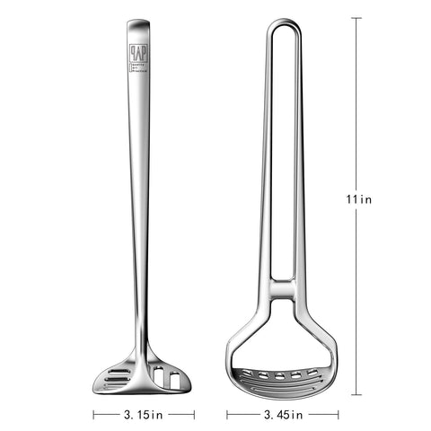 qAp Quality Art Practical hand-polished finish for easy cleanup after use.