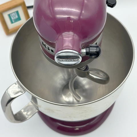 qAp hook fits compactly on KitchenAid tilt-head without obstructing operation