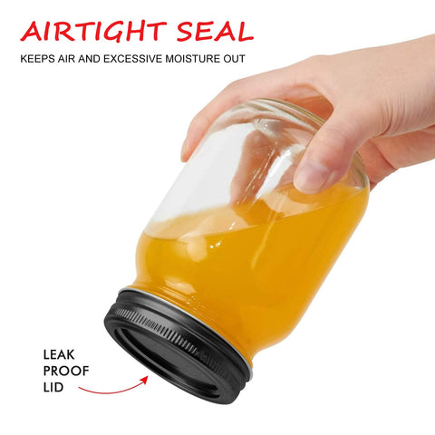 QAPPDA airtight lid seals to preserve freshness in pantry or fridge