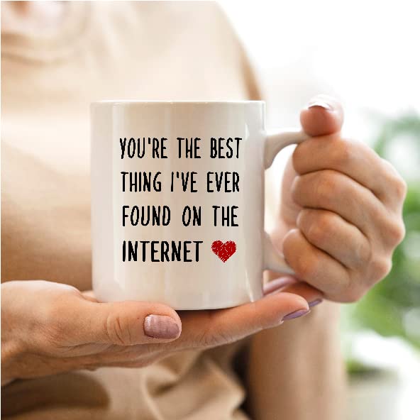 QASHWEY long-distance gift mug, versatile for coffee, tea, or hot chocolate.