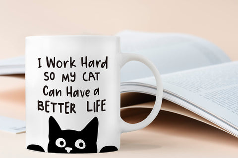QASHWEY mug with side-handle view, comfortable grip for hot drinks.