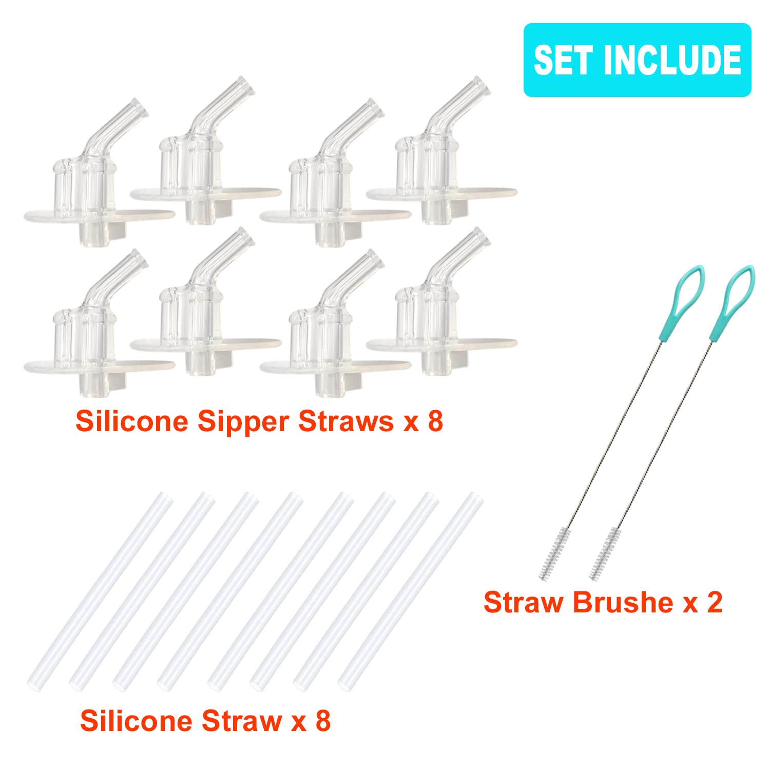 QBoyi 5.9-inch straw length with 8mm outer and 6mm inner diameter.