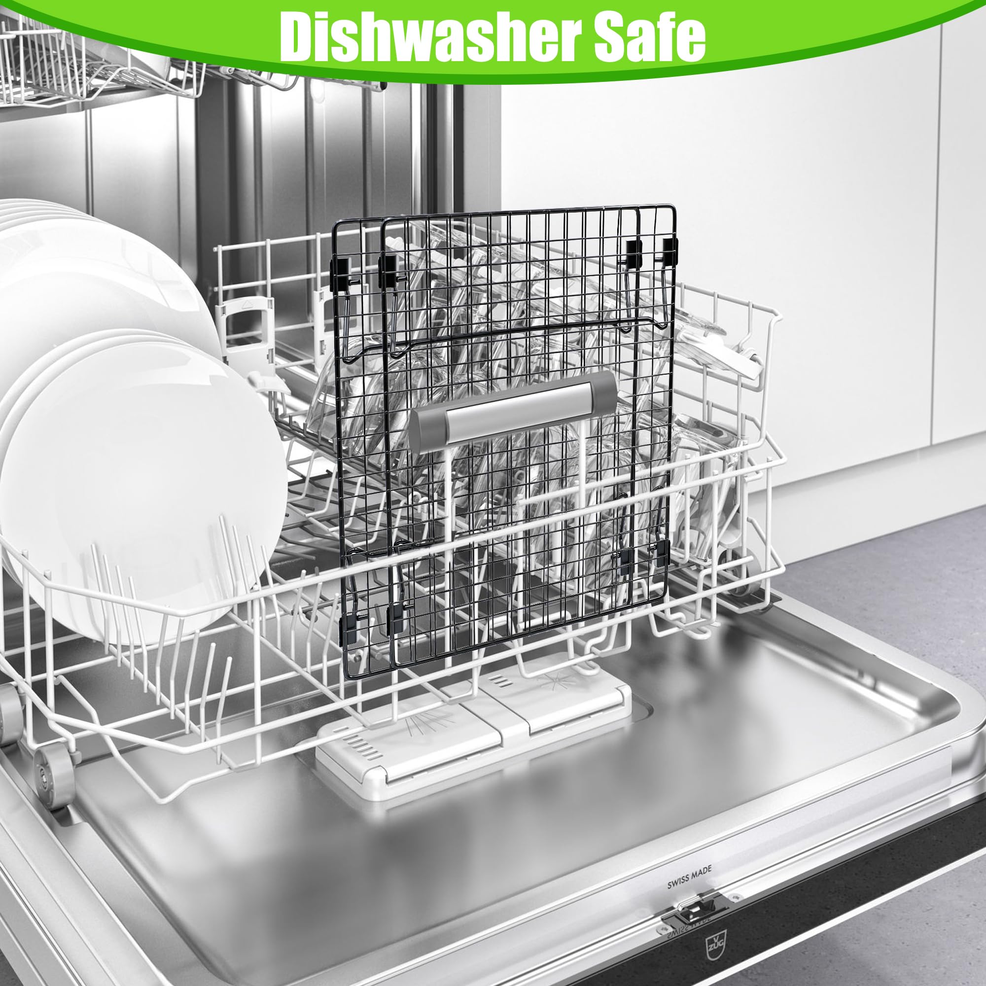 QCCTPUU two-tier cookie rack ideal for cooling batches.