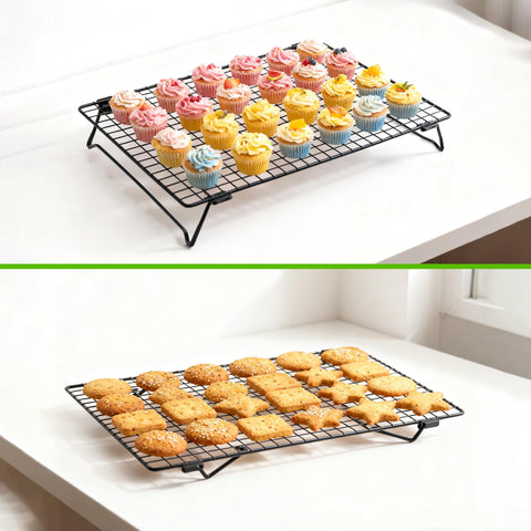 QCCTPUU rack suitable for grilling meats with even heat exposure.