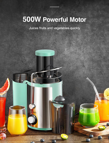 QCen juicer BPA-free construction for safe daily juicing.