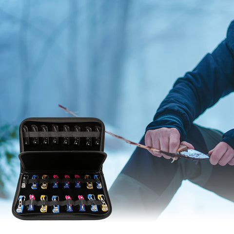 QEES knife case gift-ready packaging appeals to collectors.