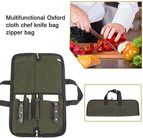 QEES compact backpack-friendly knife roll designed for urban chefs and travelers.