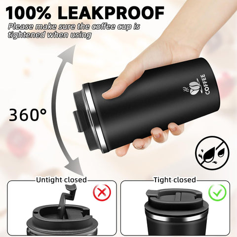 QEMAUUA 17oz stainless steel body for durability