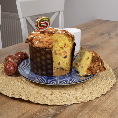 QG group panettone mural molds add decorative flair to your table.