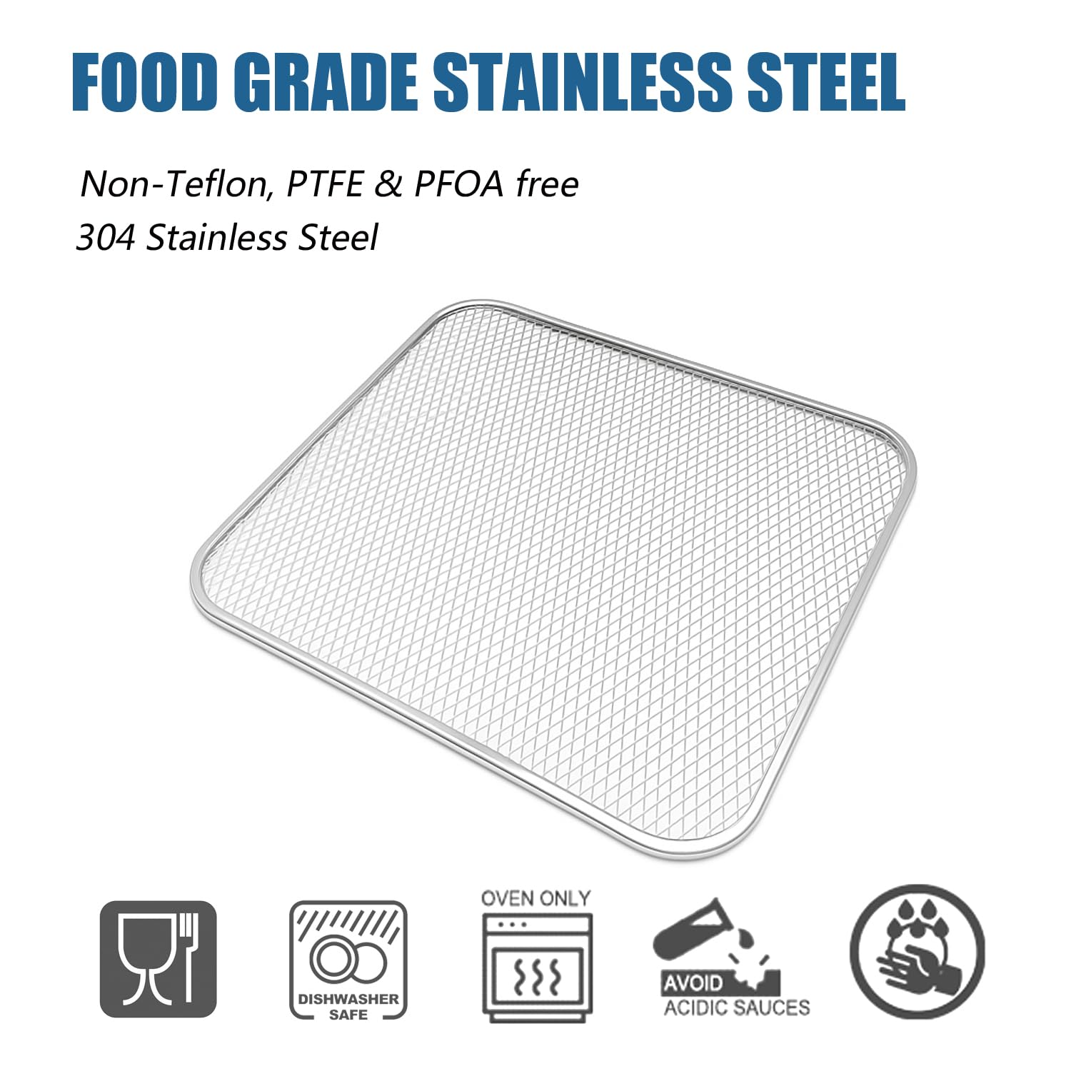 QHAND dishwasher-safe mesh tray simplifies post-meal cleanup