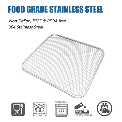 QHAND dishwasher-safe mesh tray simplifies post-meal cleanup